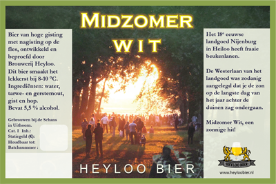 Midzomer Wit - Etiket